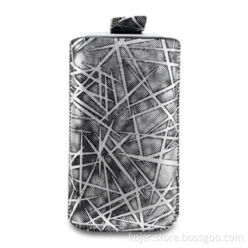 Leather Case for iPhone 4/4S, with Retractable Pull-tab, OEM Orders are Welcome